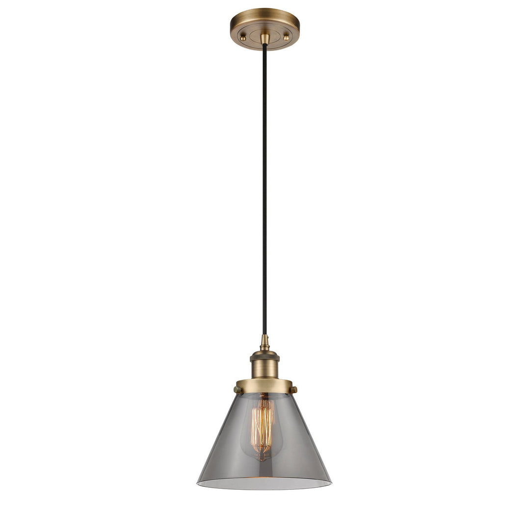 Innovations Ballston Urban 916-1P-BB-G43-LED Pendant Light - Brushed Brass