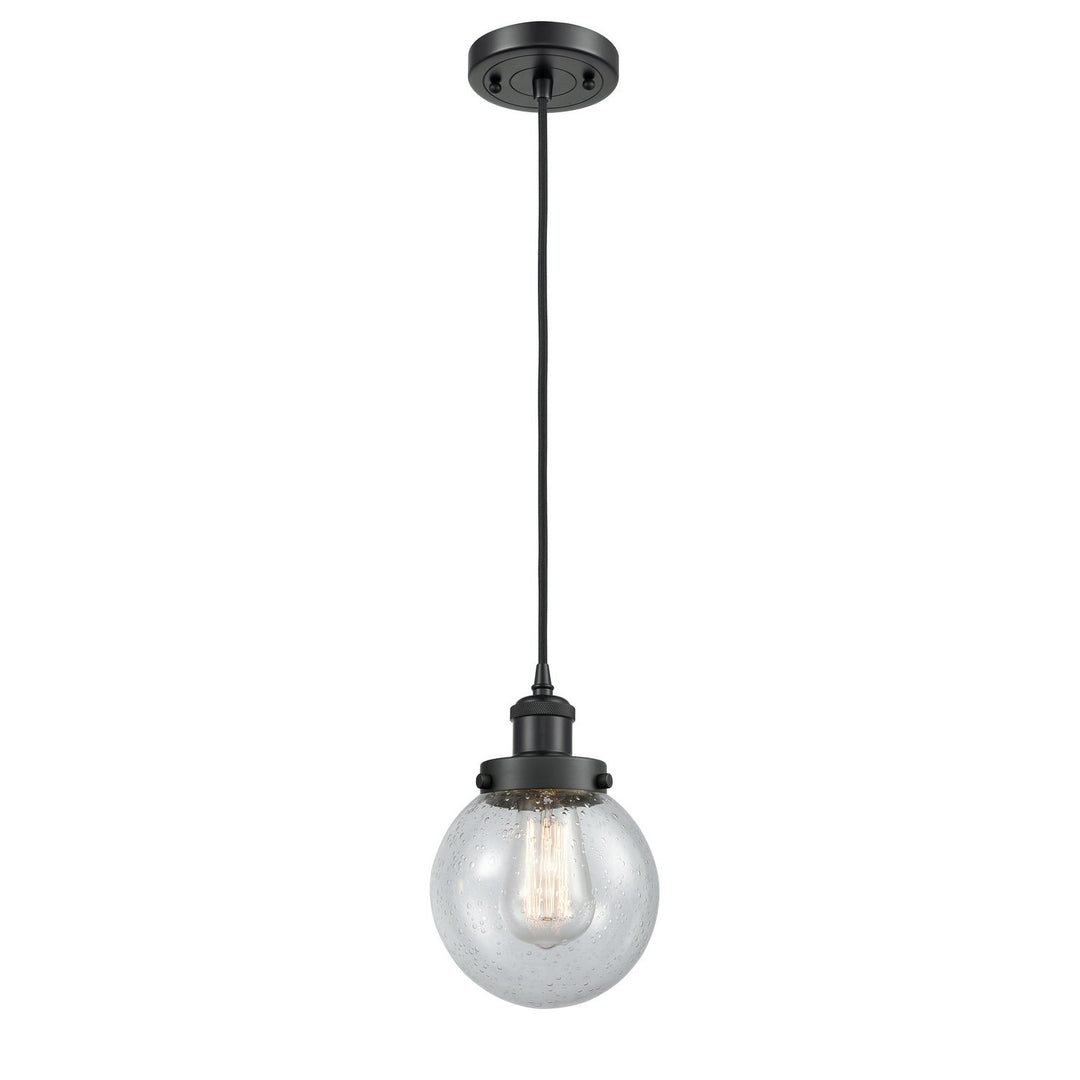 Innovations Ballston Urban 916-1P-BK-G204-6 Pendant Light - Matte Black