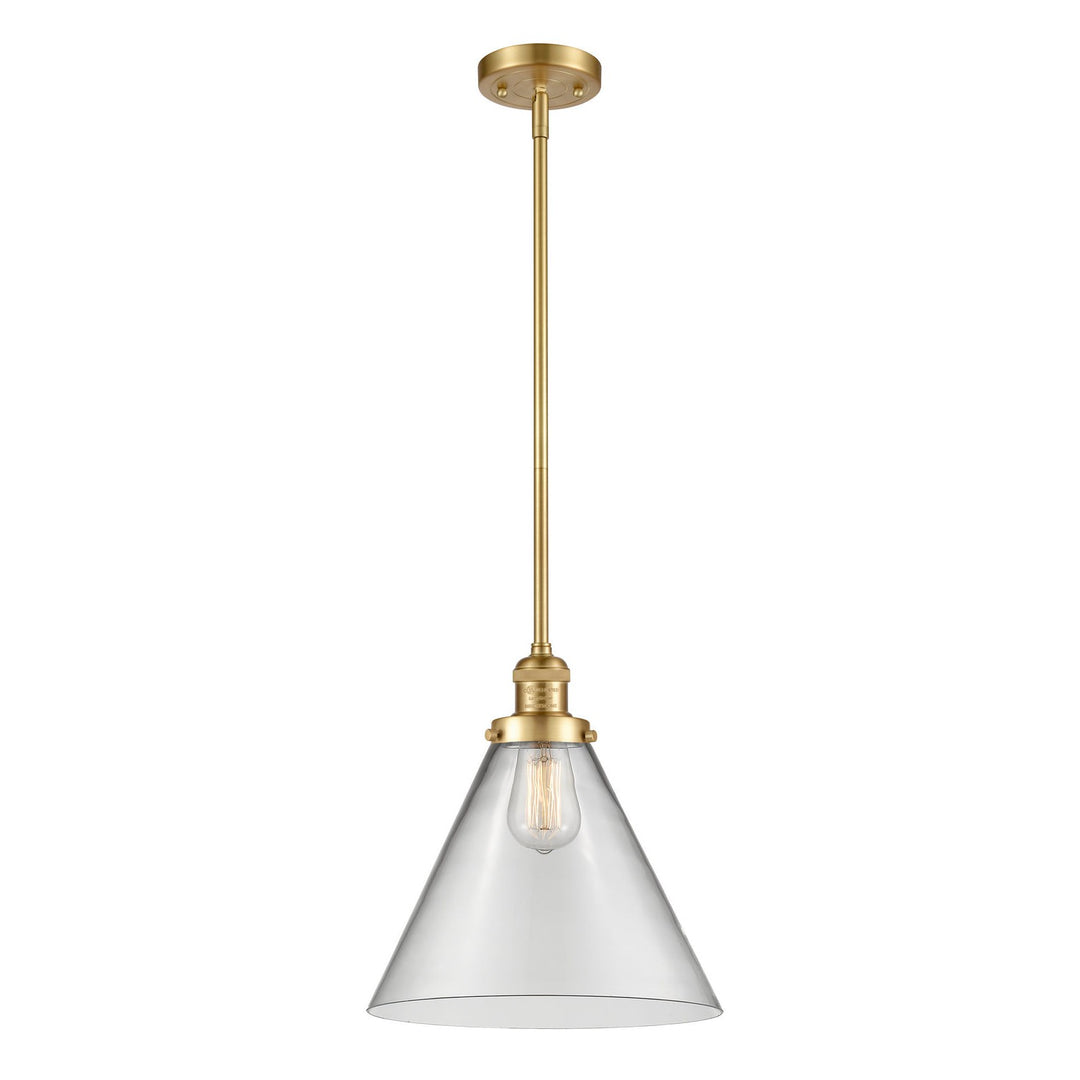 Innovations Franklin Restoration 201S-SG-G42-L Pendant Light - Satin Gold