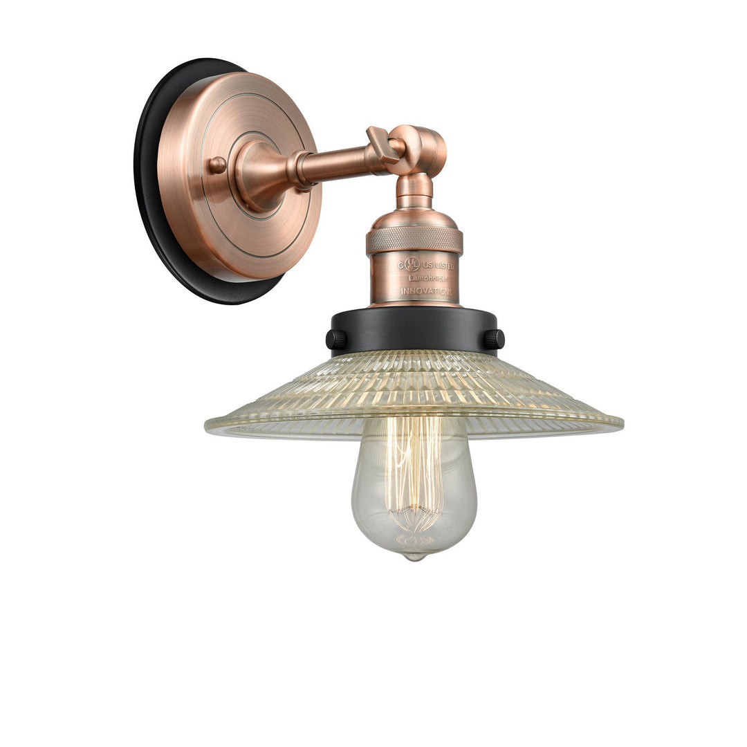 Innovations Franklin Restoration 203AC-BPBK-HRBK-G2 Wall Sconce Light - Antique Copper