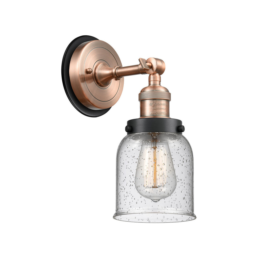 Innovations Franklin Restoration 203AC-BPBK-HRBK-G54 Wall Sconce Light - Antique Copper