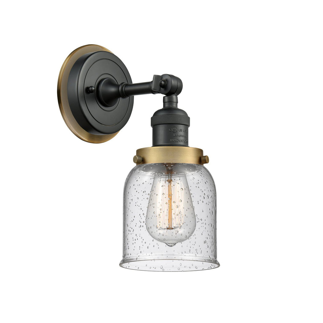 Innovations Franklin Restoration 203BK-BPBB-HRBB-G54 Wall Sconce Light - Matte Black
