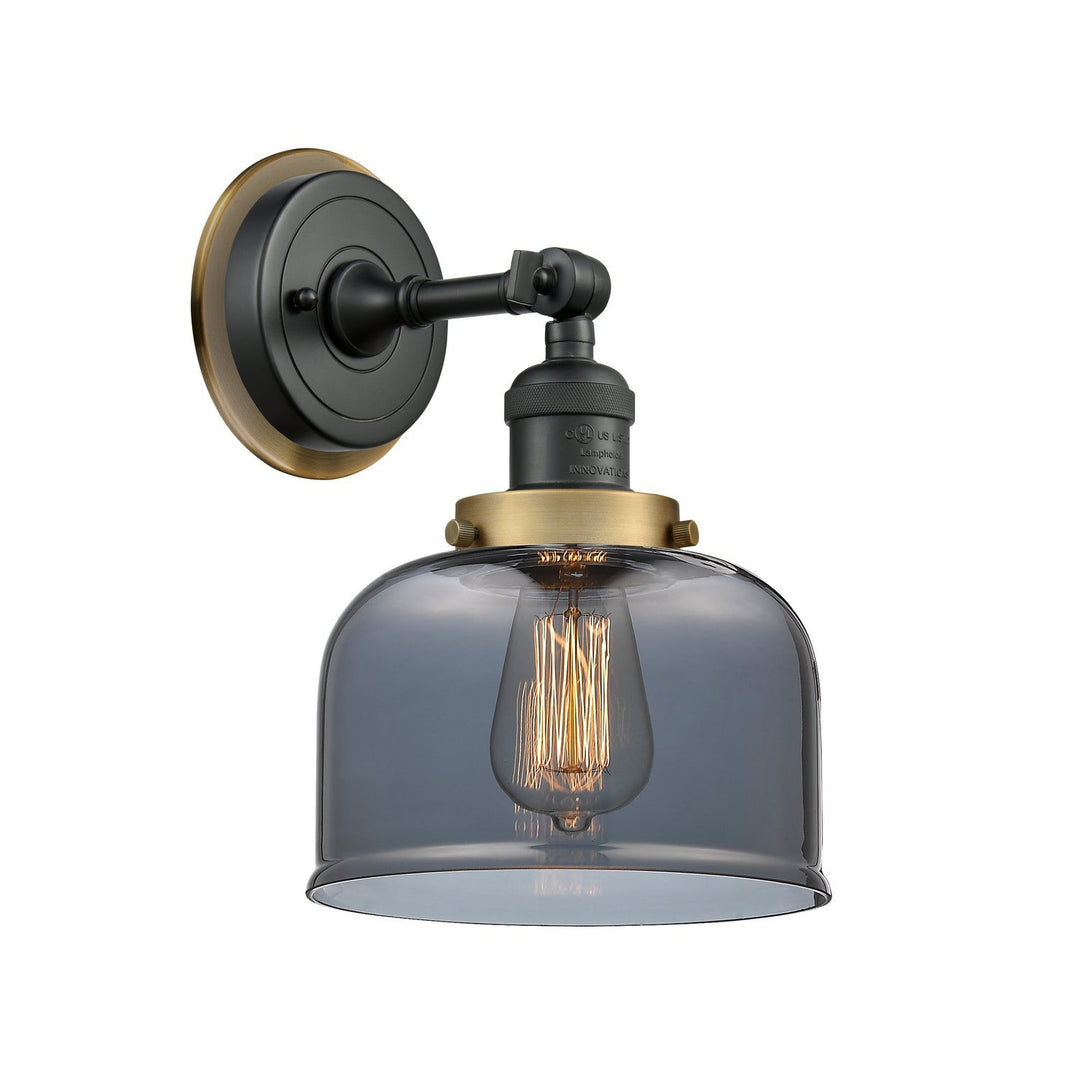 Innovations Franklin Restoration 203BK-BPBB-HRBB-G73 Wall Sconce Light - Matte Black