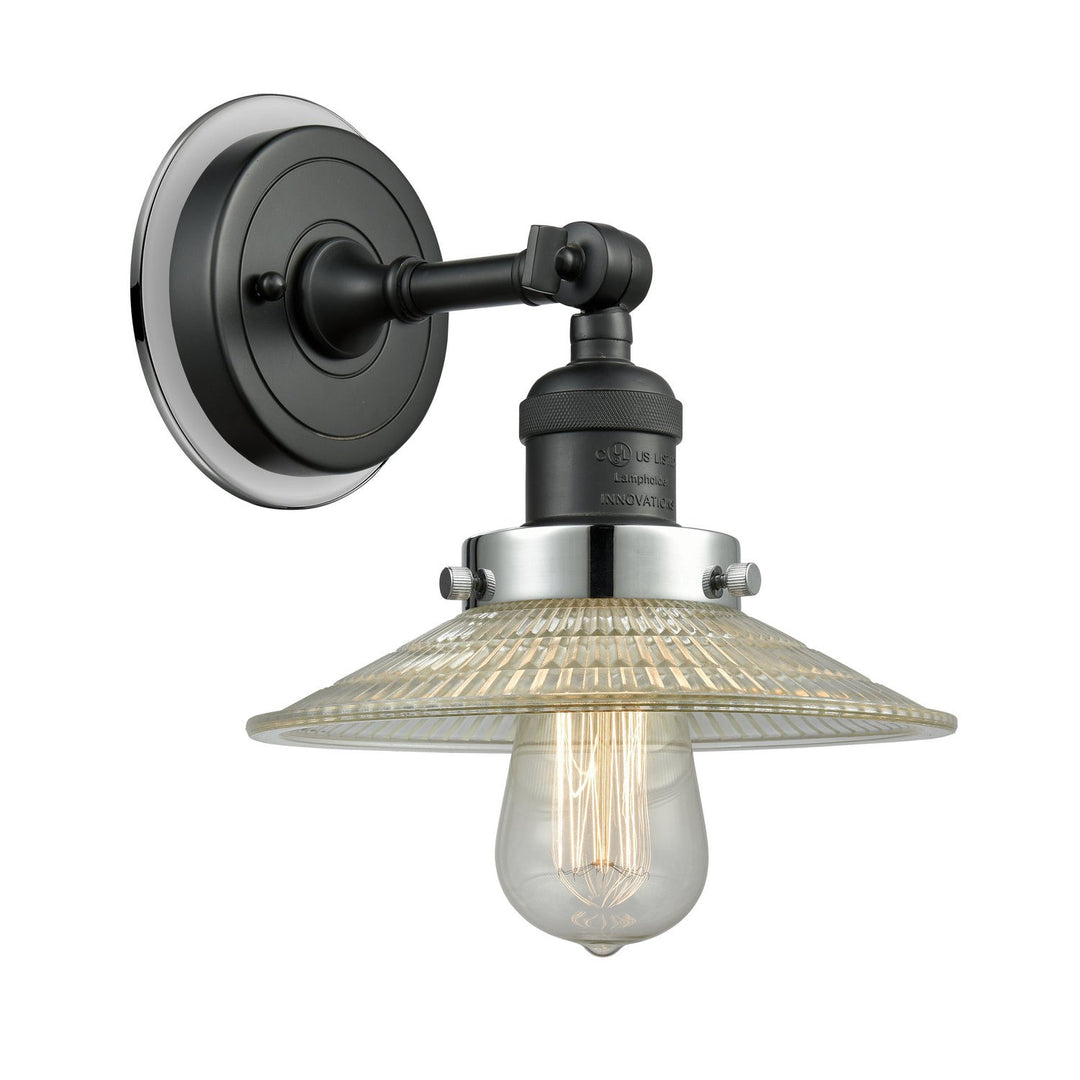 Innovations Franklin Restoration 203BK-BPPC-HRPC-G2 Wall Sconce Light - Matte Black