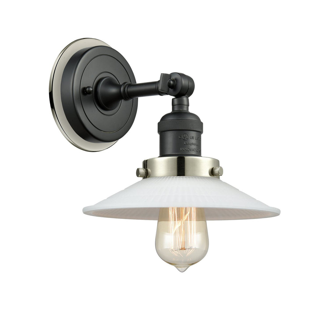 Innovations Franklin Restoration 203BK-BPPN-HRPN-G1 Wall Sconce Light - Matte Black