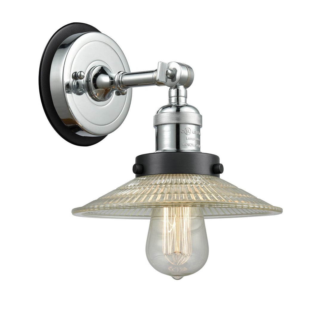 Innovations Franklin Restoration 203PC-BPBK-HRBK-G2 Wall Sconce Light - Polished Chrome