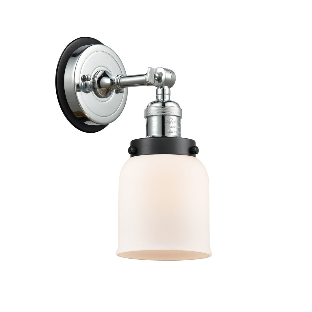 Innovations Franklin Restoration 203PC-BPBK-HRBK-G51 Wall Sconce Light - Polished Chrome