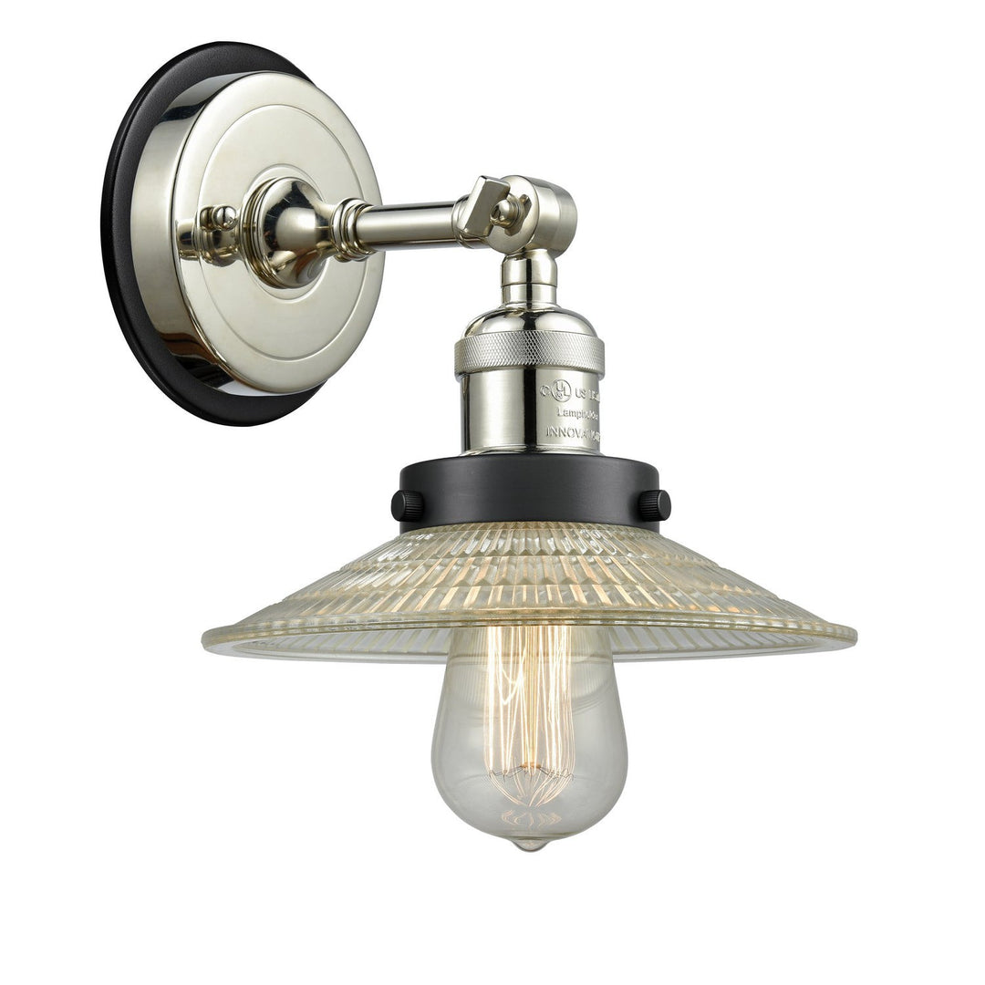 Innovations Franklin Restoration 203PN-BPBK-HRBK-G2 Wall Sconce Light - Polished Nickel