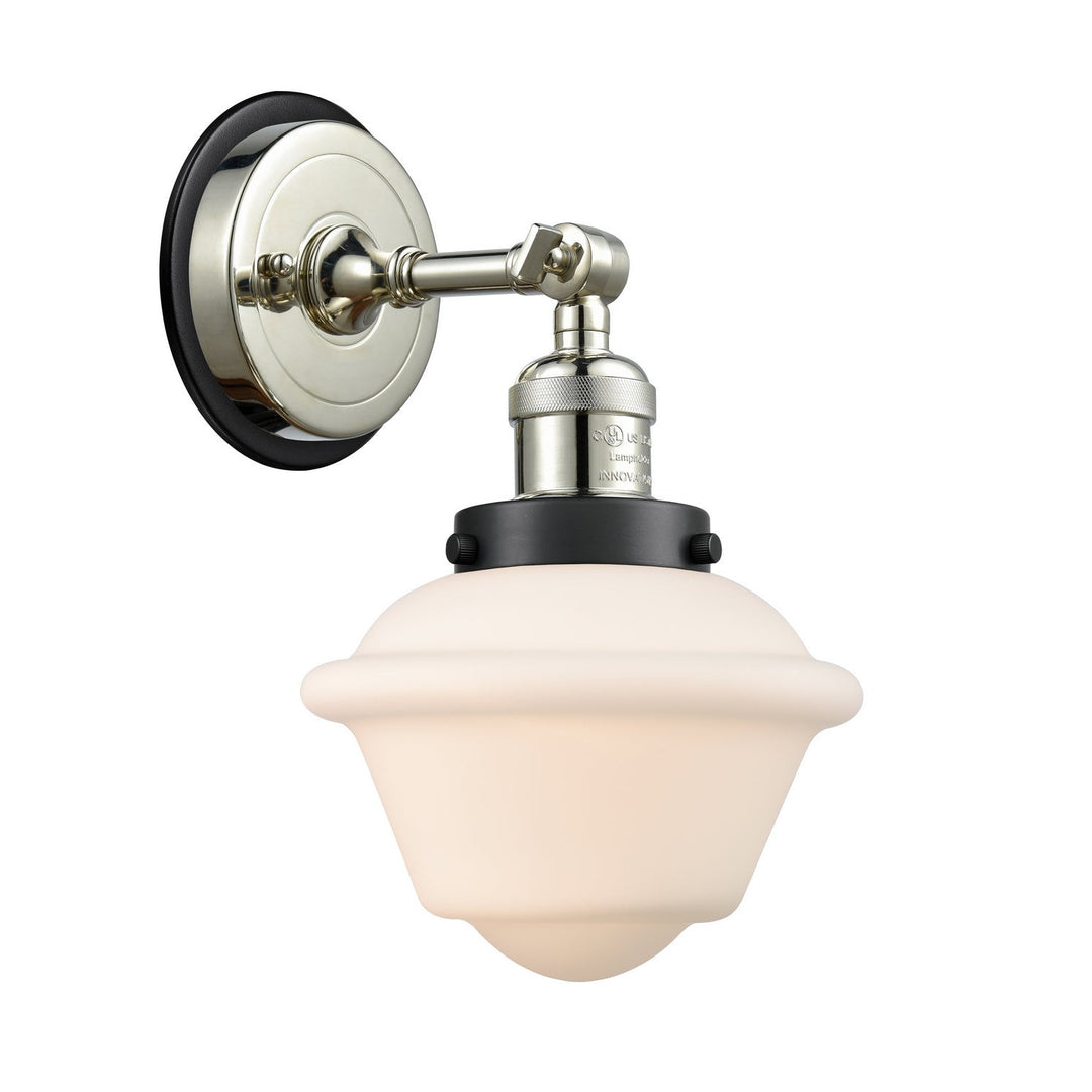 Innovations Franklin Restoration 203PN-BPBK-HRBK-G531 Wall Sconce Light - Polished Nickel