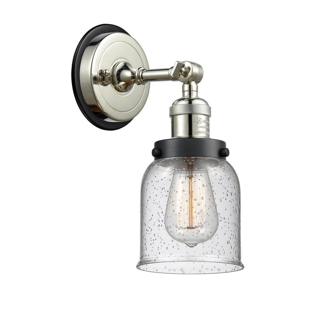 Innovations Franklin Restoration 203PN-BPBK-HRBK-G54 Wall Sconce Light - Polished Nickel