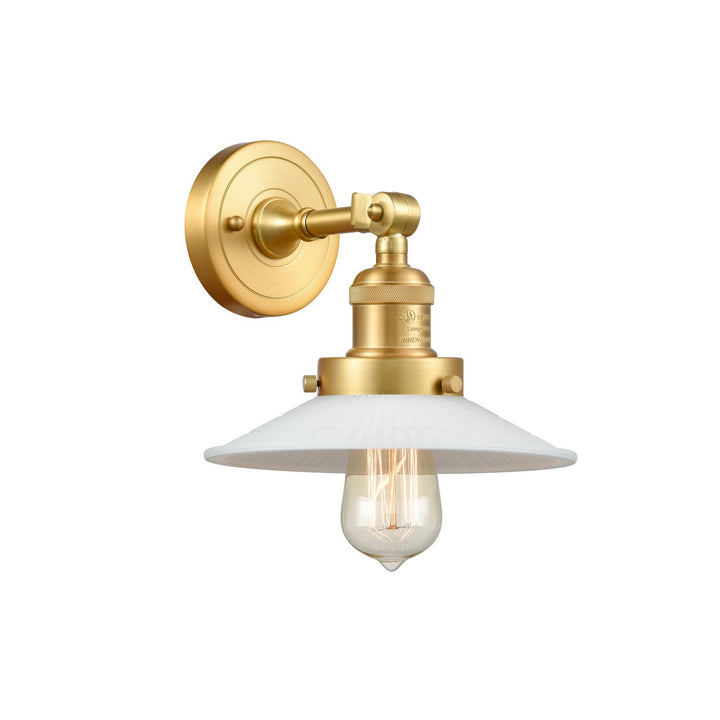 Innovations Franklin Restoration 203-SG-G1-LED Wall Sconce Light - Satin Gold