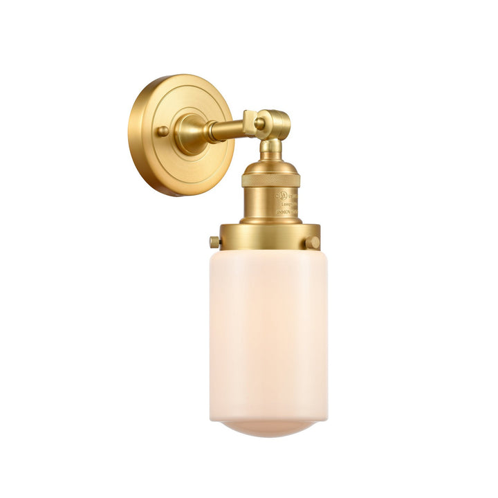 Innovations Franklin Restoration 203-SG-G311-LED Wall Sconce Light - Satin Gold