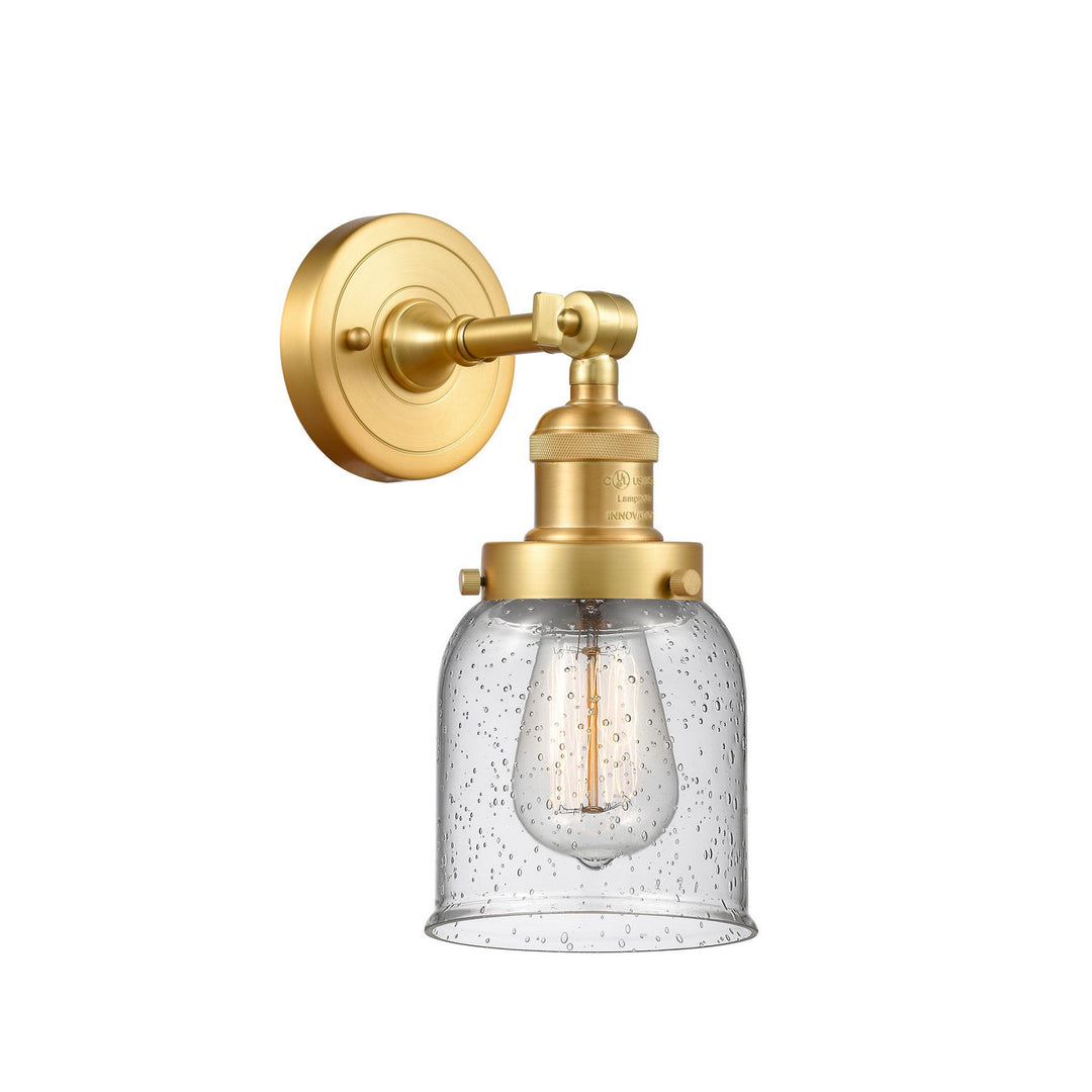 Innovations Franklin Restoration 203-SG-G54-LED Wall Sconce Light - Satin Gold
