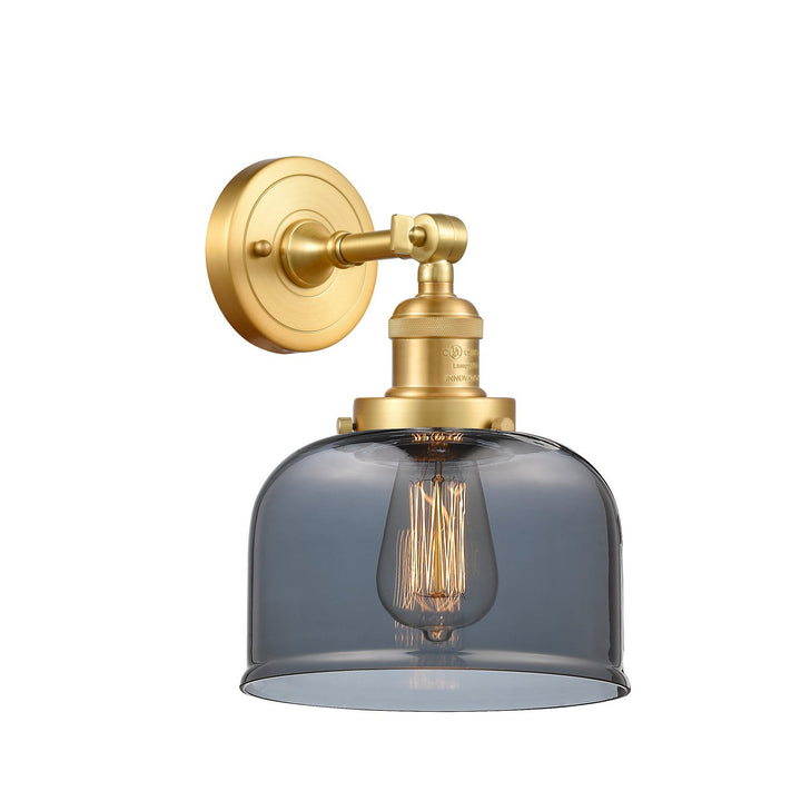 Innovations Franklin Restoration 203-SG-G73-LED Wall Sconce Light - Satin Gold