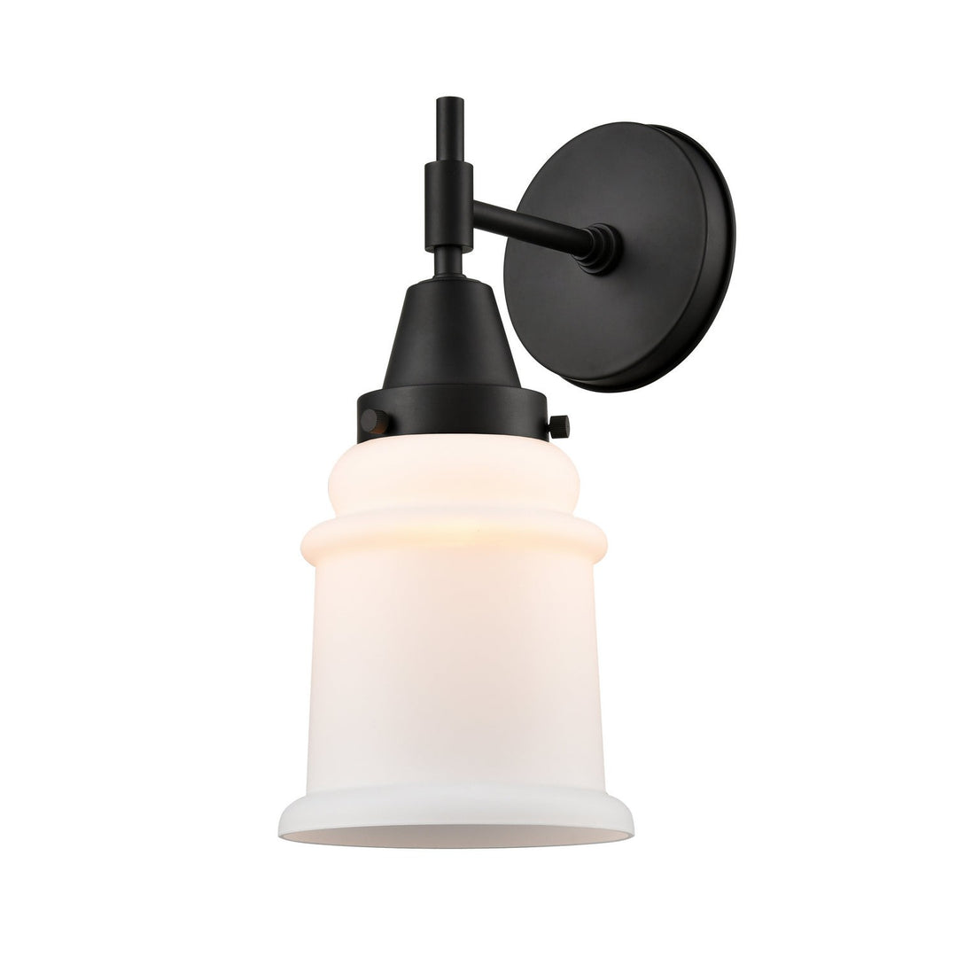Innovations Caden 447-1W-BK-G181 Wall Sconce Light - Matte Black