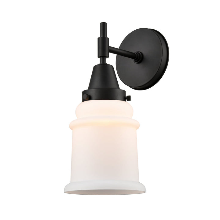 Innovations Caden 447-1W-BK-G181 Wall Sconce Light - Matte Black