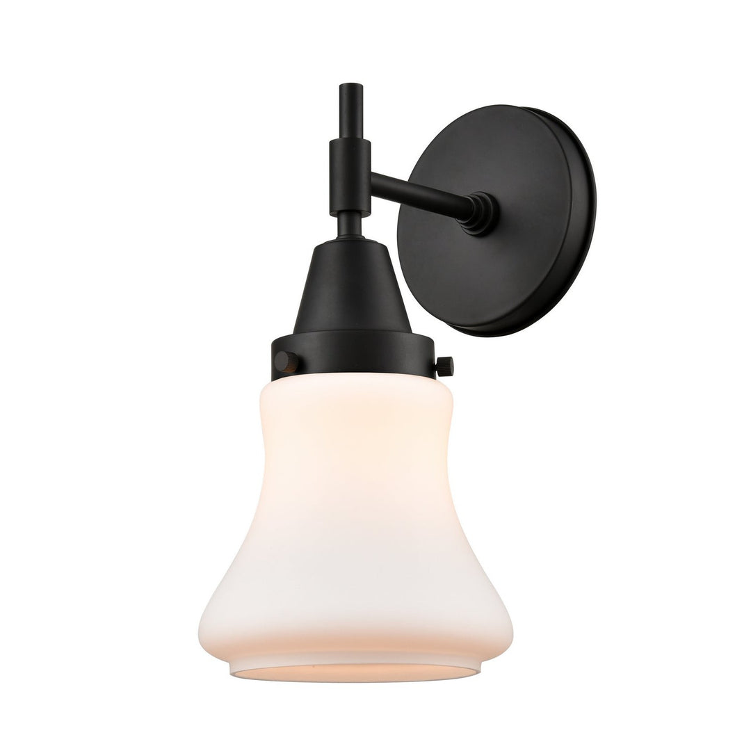 Innovations Caden 447-1W-BK-G191 Wall Sconce Light - Matte Black