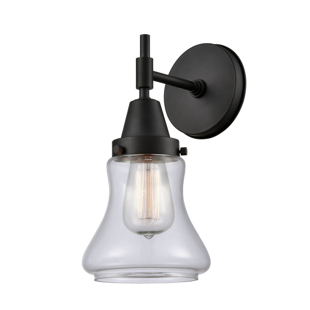 Innovations Caden 447-1W-BK-G192-LED Wall Sconce Light - Matte Black
