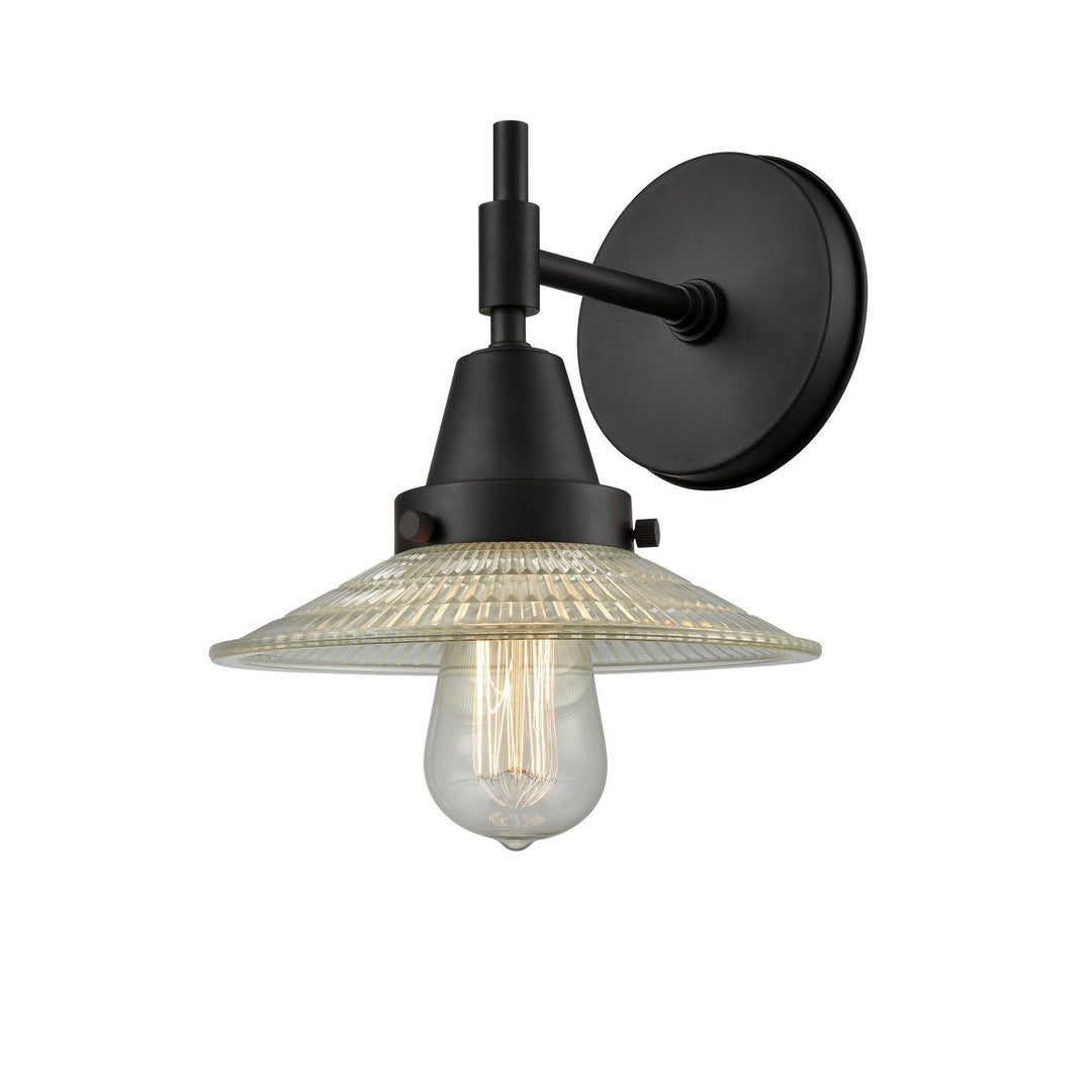 Innovations Caden 447-1W-BK-G2 Wall Sconce Light - Matte Black