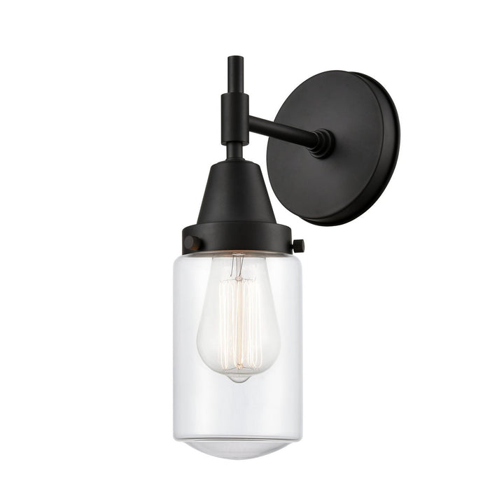 Innovations Caden 447-1W-BK-G312-LED Wall Sconce Light - Matte Black