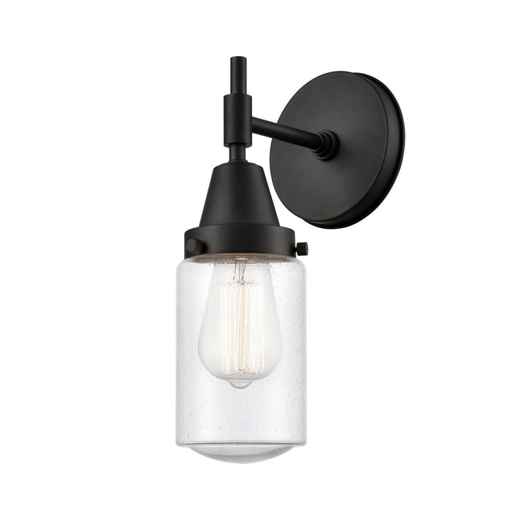 Innovations Caden 447-1W-BK-G314-LED Wall Sconce Light - Matte Black
