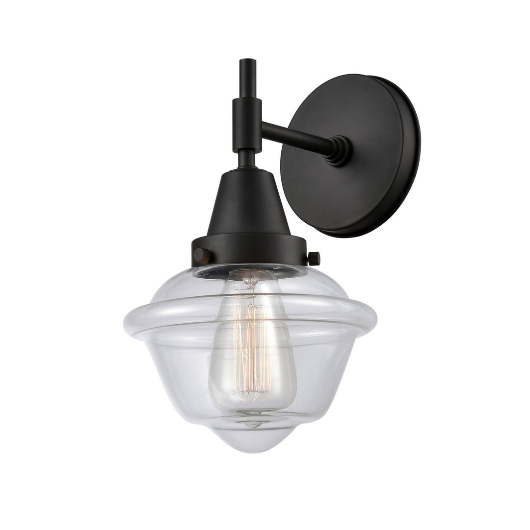 Innovations Caden 447-1W-BK-G532-LED Wall Sconce Light - Matte Black
