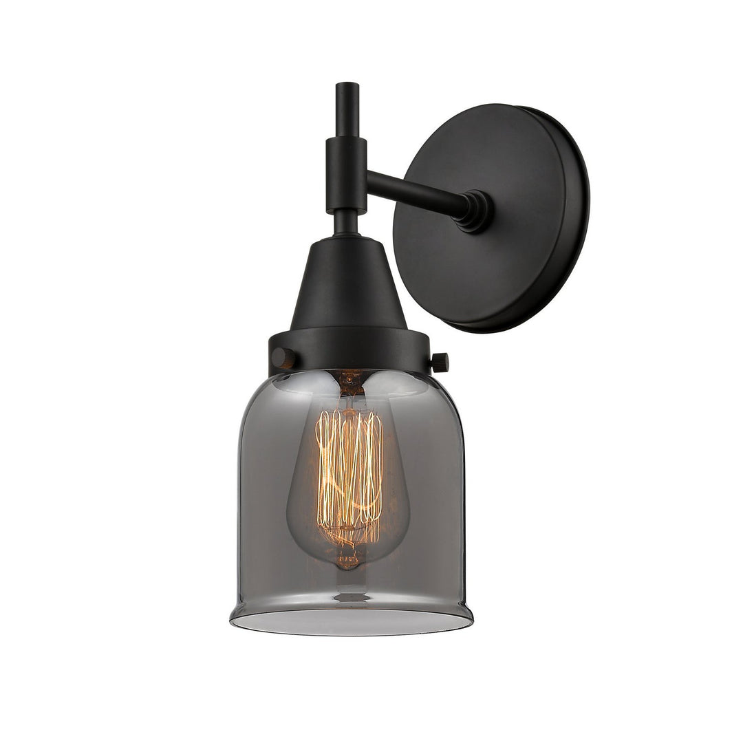 Innovations Caden 447-1W-BK-G53-LED Wall Sconce Light - Matte Black