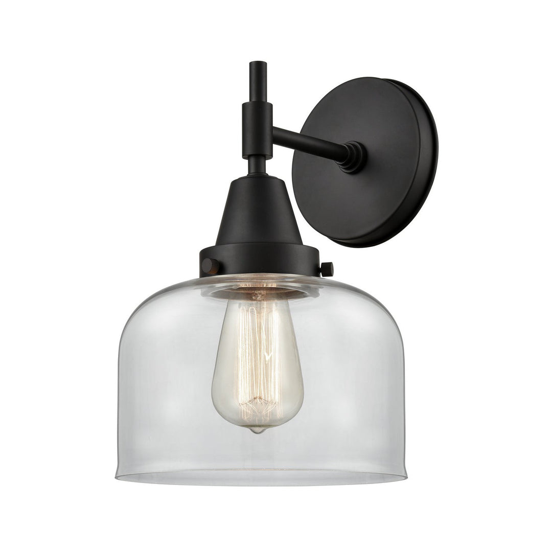 Innovations Caden 447-1W-BK-G72-LED Wall Sconce Light - Matte Black