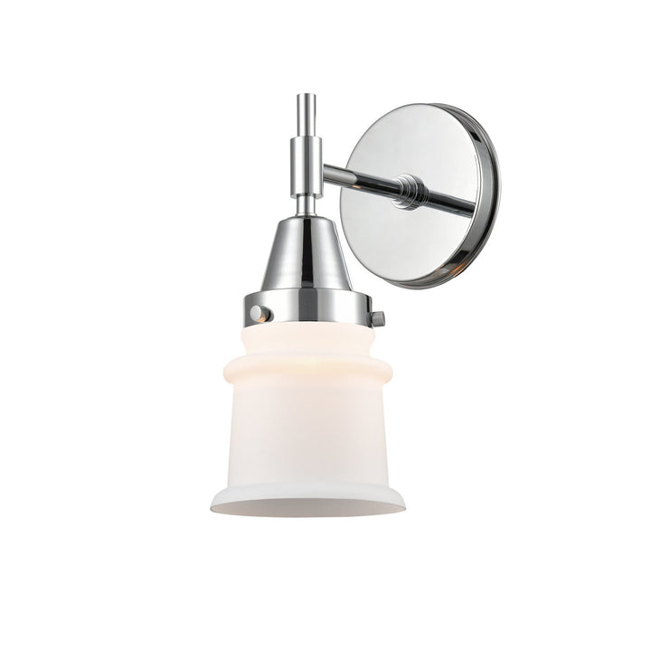 Innovations Caden 447-1W-PC-G181S Wall Sconce Light - Polished Chrome