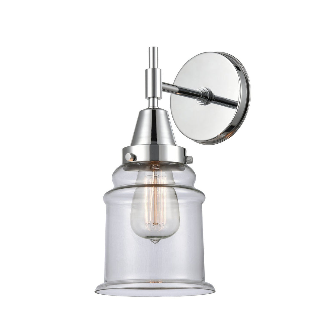 Innovations Caden 447-1W-PC-G182 Wall Sconce Light - Polished Chrome
