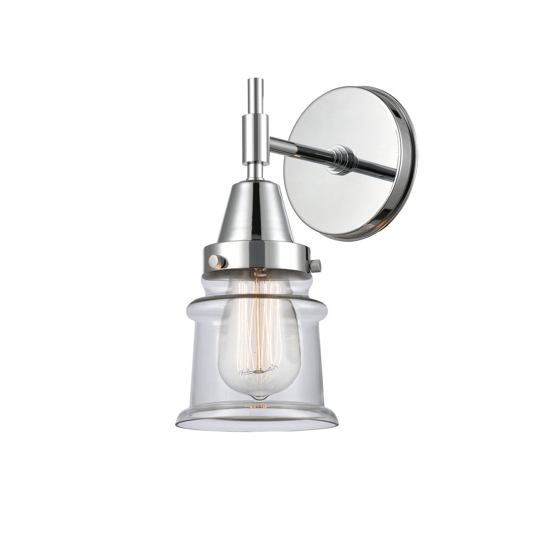Innovations Caden 447-1W-PC-G182S Wall Sconce Light - Polished Chrome
