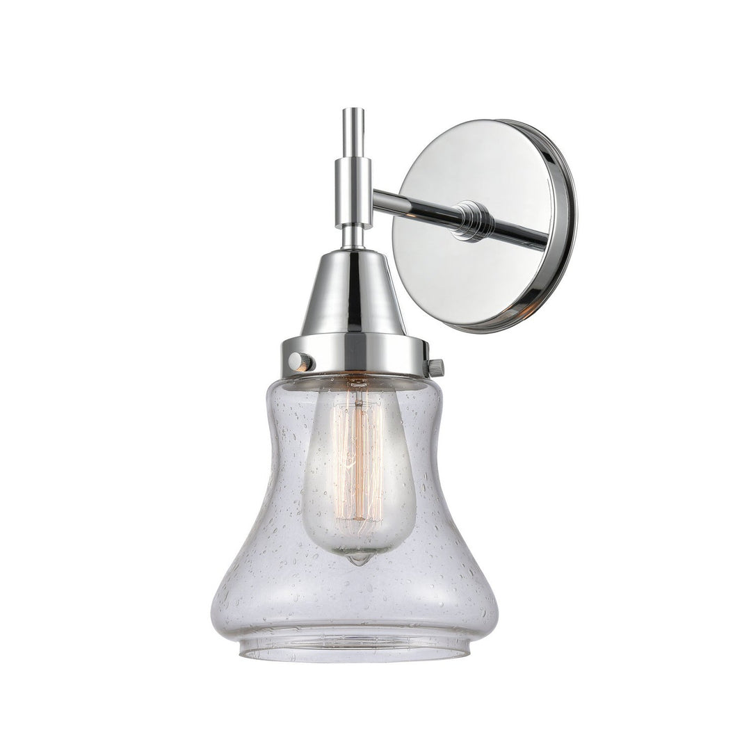 Innovations Caden 447-1W-PC-G194 Wall Sconce Light - Polished Chrome