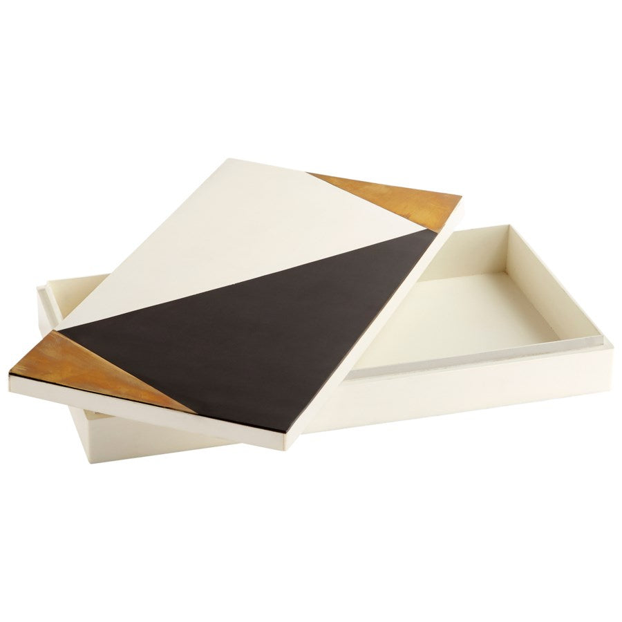 Cyan 10655 Containers & Trays - Black - Gold - White