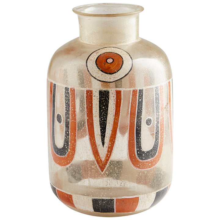 Cyan 10668 Vases & Planters - Brown - Bronze - Rust