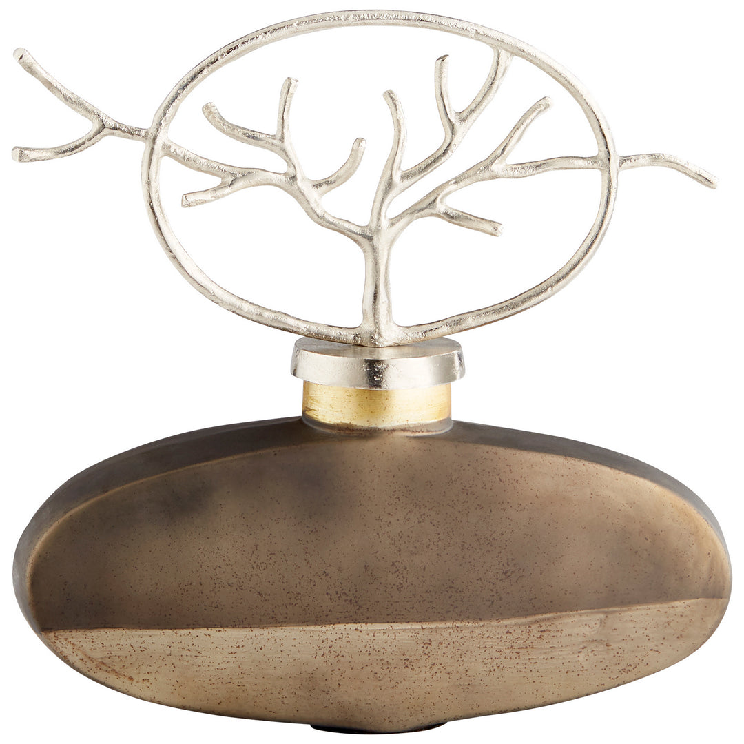 Cyan 10706 Sculptures (Various) - Black Onyx And Nickel