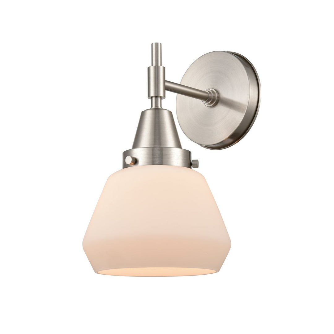 Innovations Caden 447-1W-SN-G171 Wall Sconce Light - Satin Nickel
