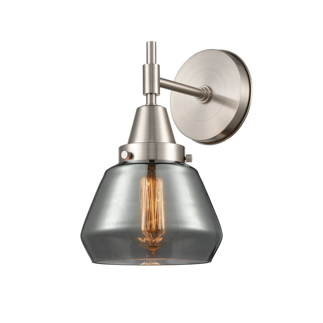 Innovations Caden 447-1W-SN-G173 Wall Sconce Light - Satin Nickel