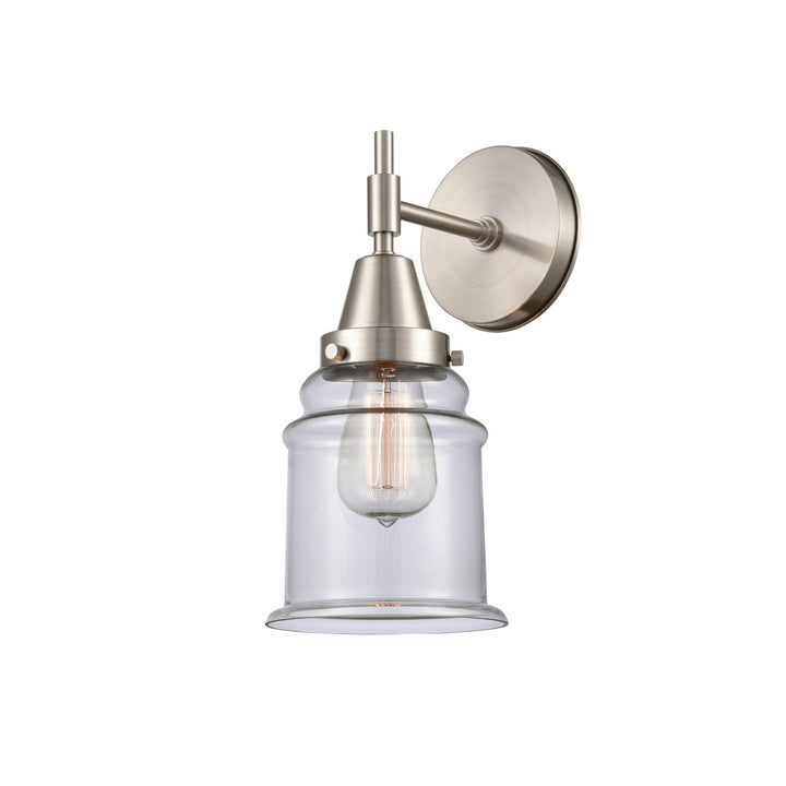 Innovations Caden 447-1W-SN-G182 Wall Sconce Light - Satin Nickel