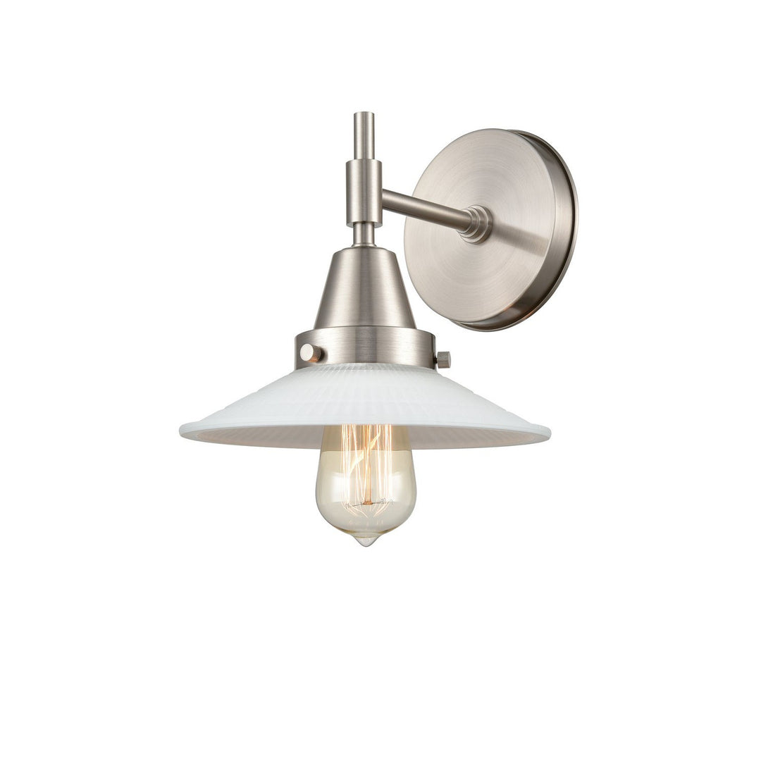 Innovations Caden 447-1W-SN-G1-LED Wall Sconce Light - Satin Nickel