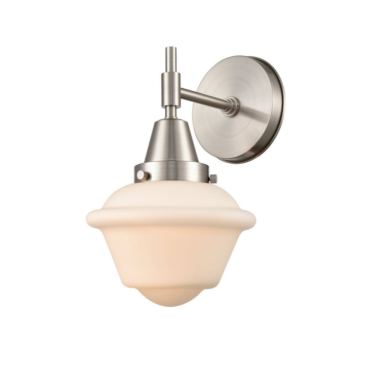 Innovations Caden 447-1W-SN-G531-LED Wall Sconce Light - Satin Nickel