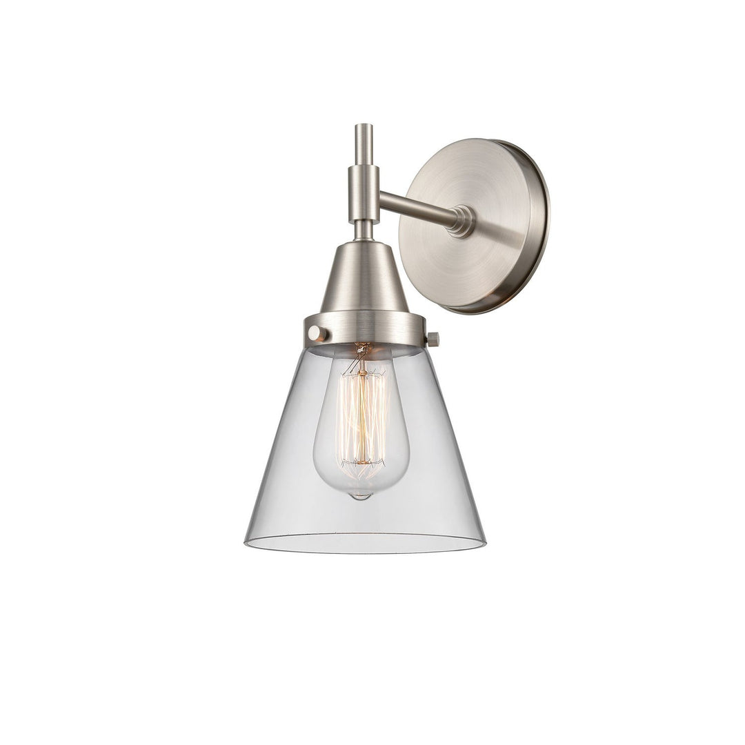 Innovations Caden 447-1W-SN-G62-LED Wall Sconce Light - Satin Nickel