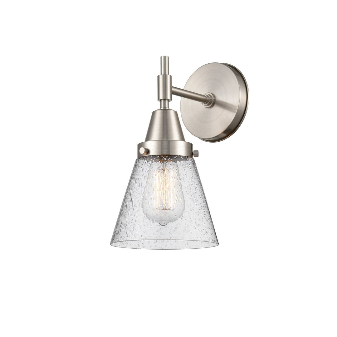 Innovations Caden 447-1W-SN-G64 Wall Sconce Light - Satin Nickel
