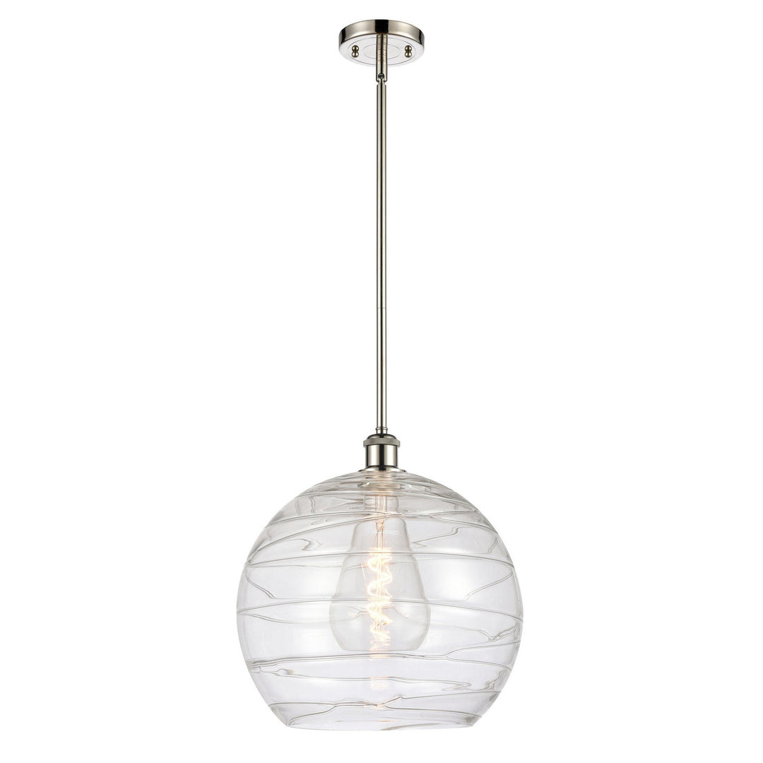 Innovations Ballston 516-1S-PN-G1213-14-LED Pendant Light - Polished Nickel
