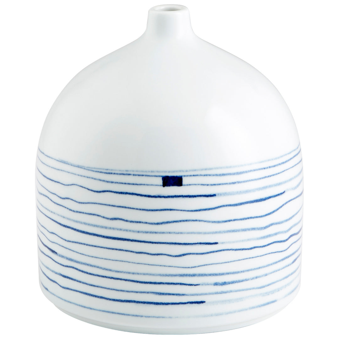 Cyan 10802 Vases & Planters - Blue And White