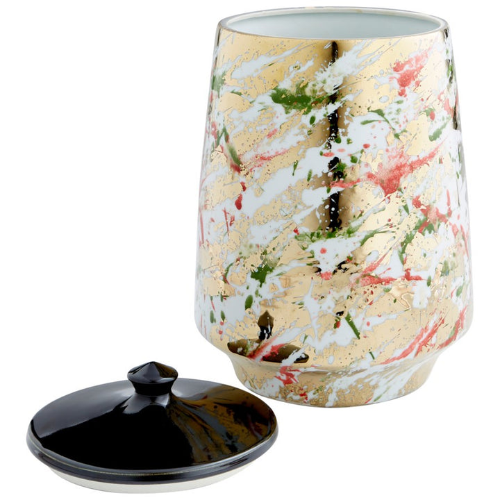 Cyan 10809 Containers & Trays - Multi-Color Glaze