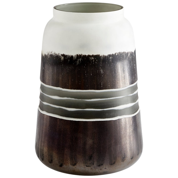 Cyan 10854 Vases & Planters - Black And White