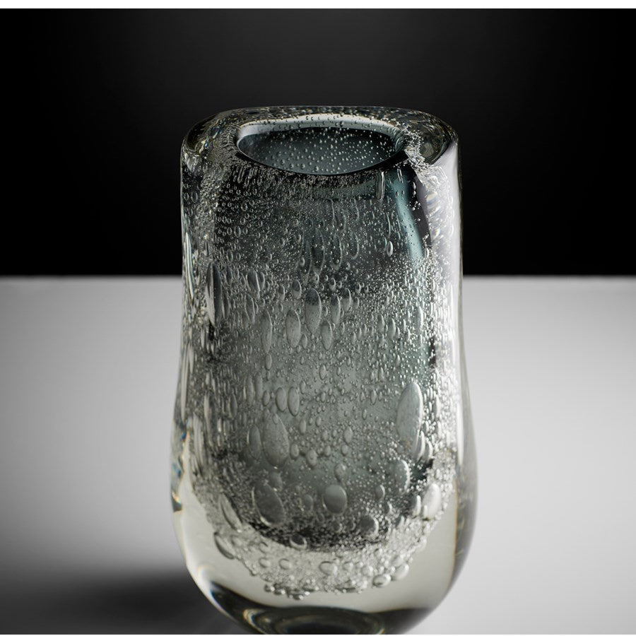 Cyan 10898 Vases & Planters - Grey And Clear
