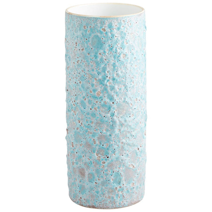 Cyan 10935 Vases & Planters - Mottled Pale Blue