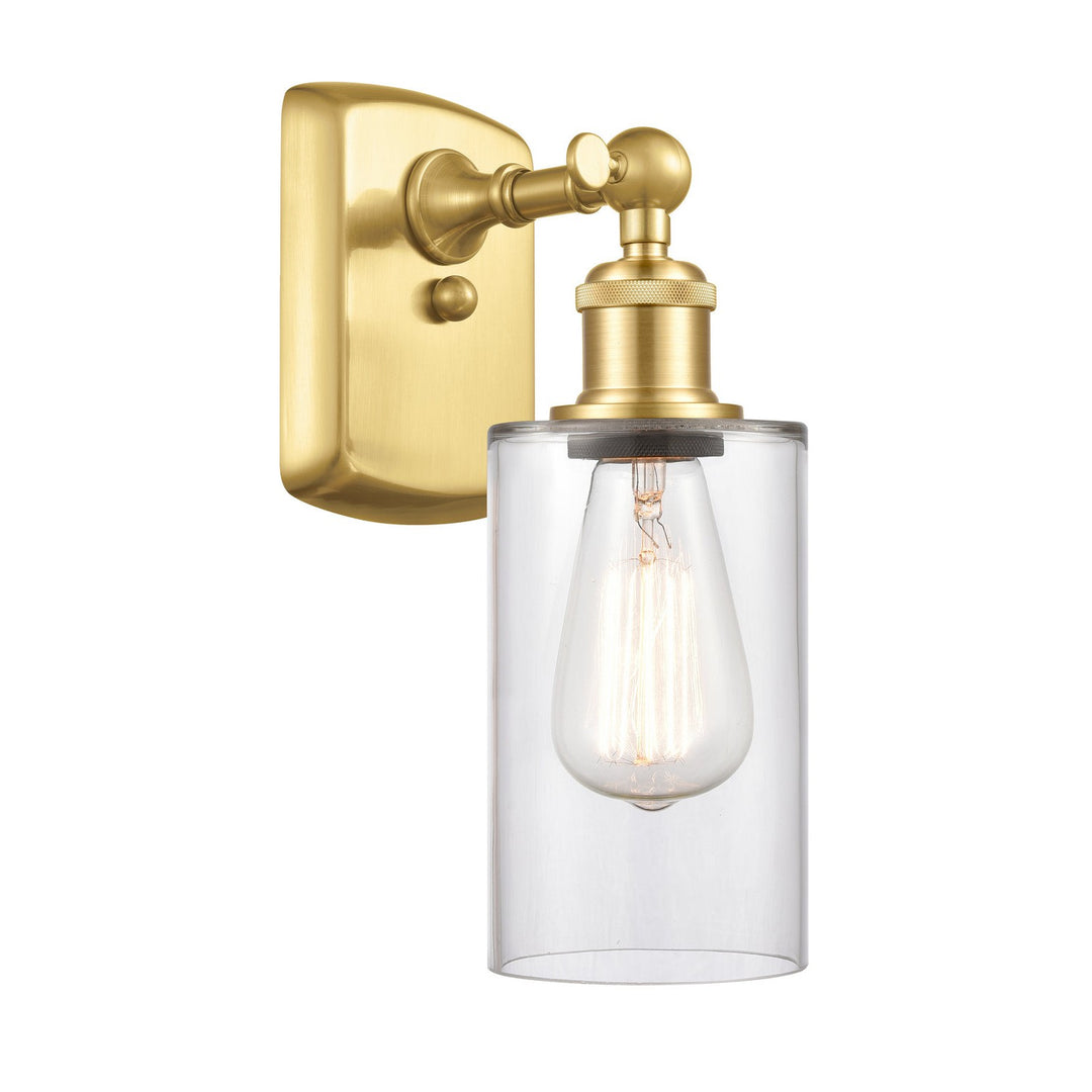 Innovations Ballston 516-1W-SG-G802 Wall Sconce Light - Satin Gold