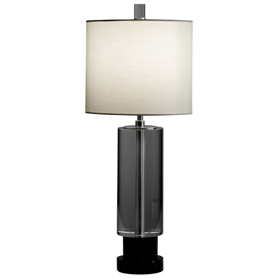 Cyan 10955 Table Lamps - Clear And Black